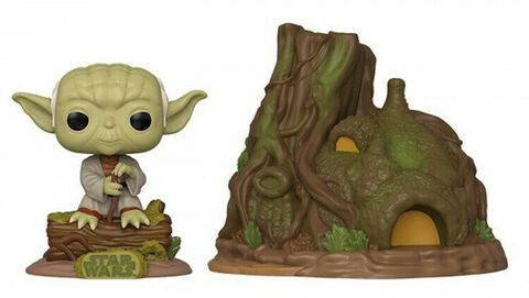 Figurine Funko Pop! Town N°11 - Star Wars - Hutte De Yoda